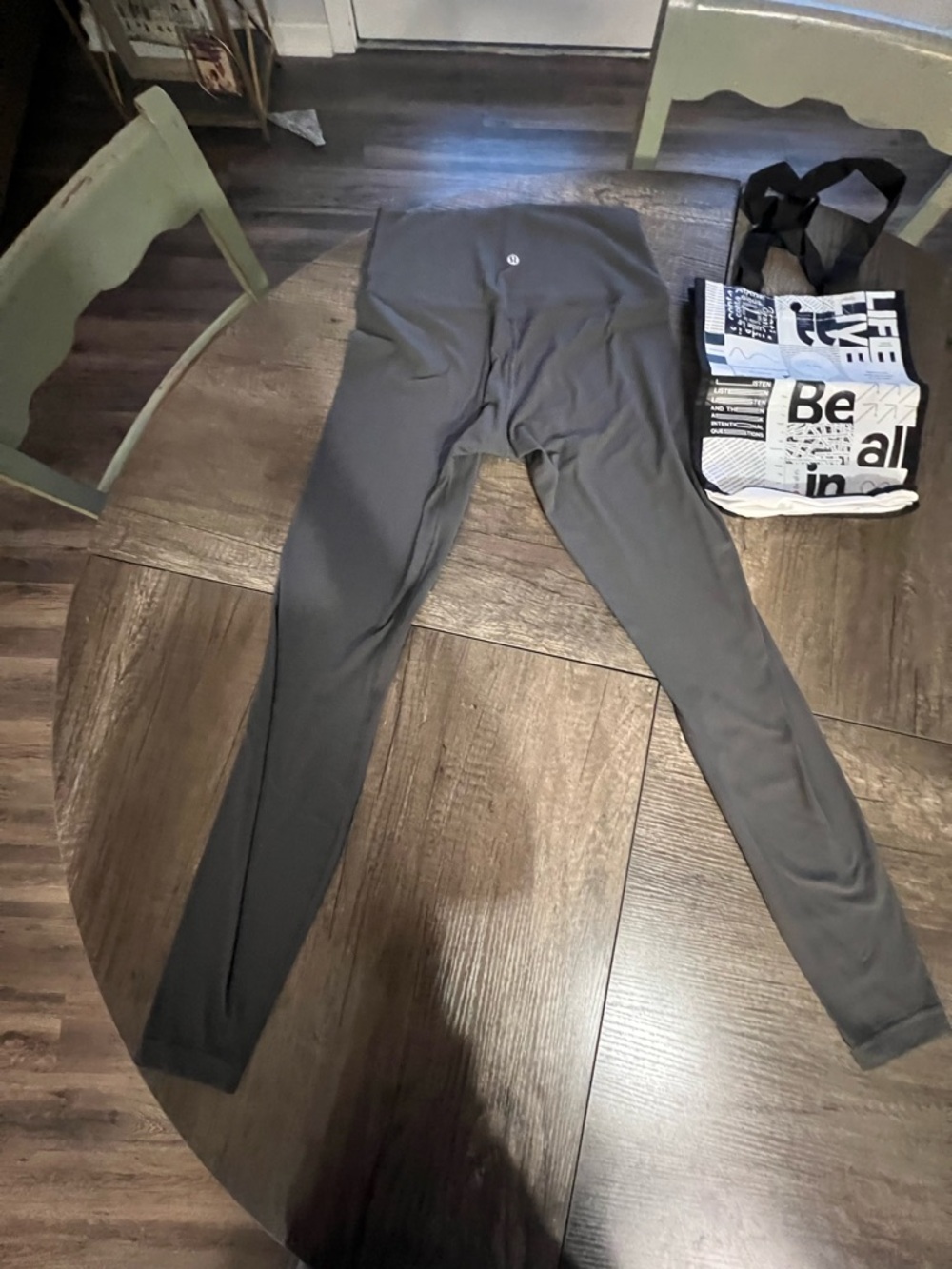 Lululemon Align High Rise Ribbed Pant 28” Size 6 - Picture 4 of 8